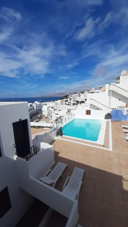 ティアスThe White Dragos With Ocean View - Ac - Private Poolアパートメント エクステリア 写真